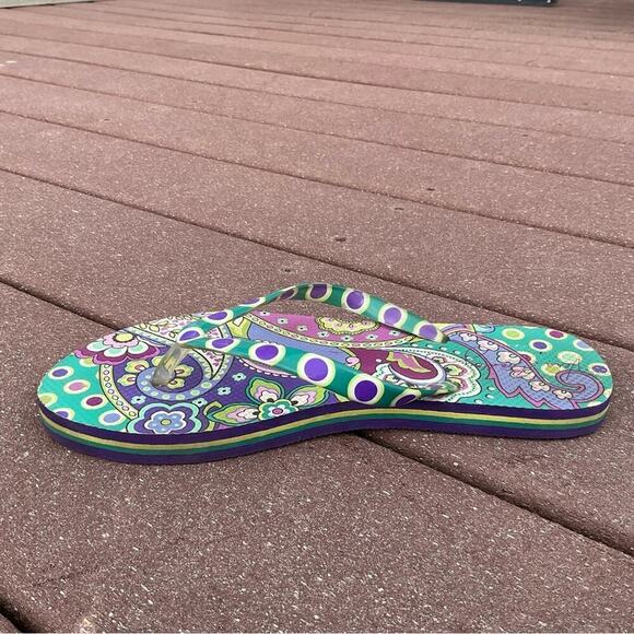 VERA BRADLEY Heather  Flip Flops - Picture 8 of 9